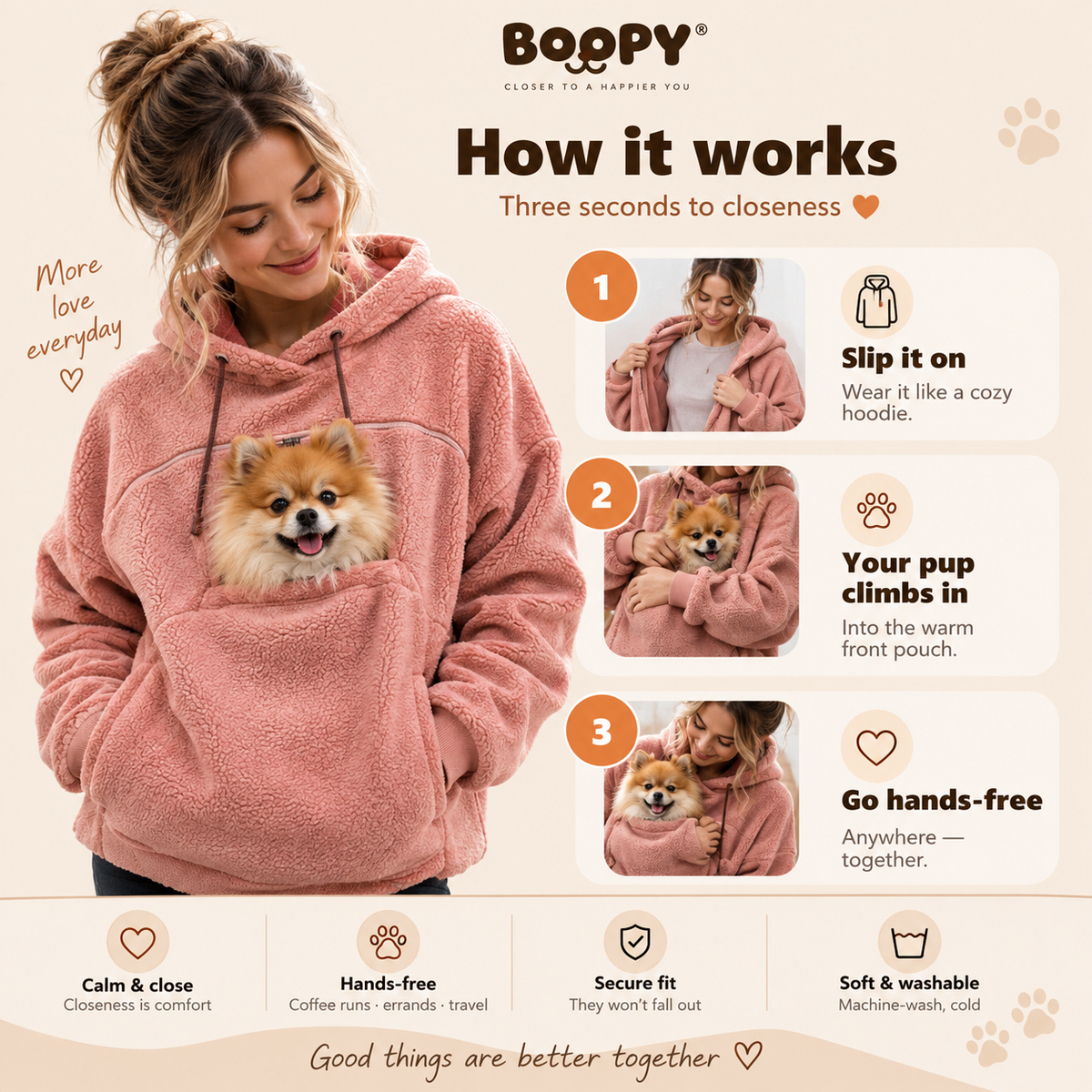 Boopy Carry Hoodie